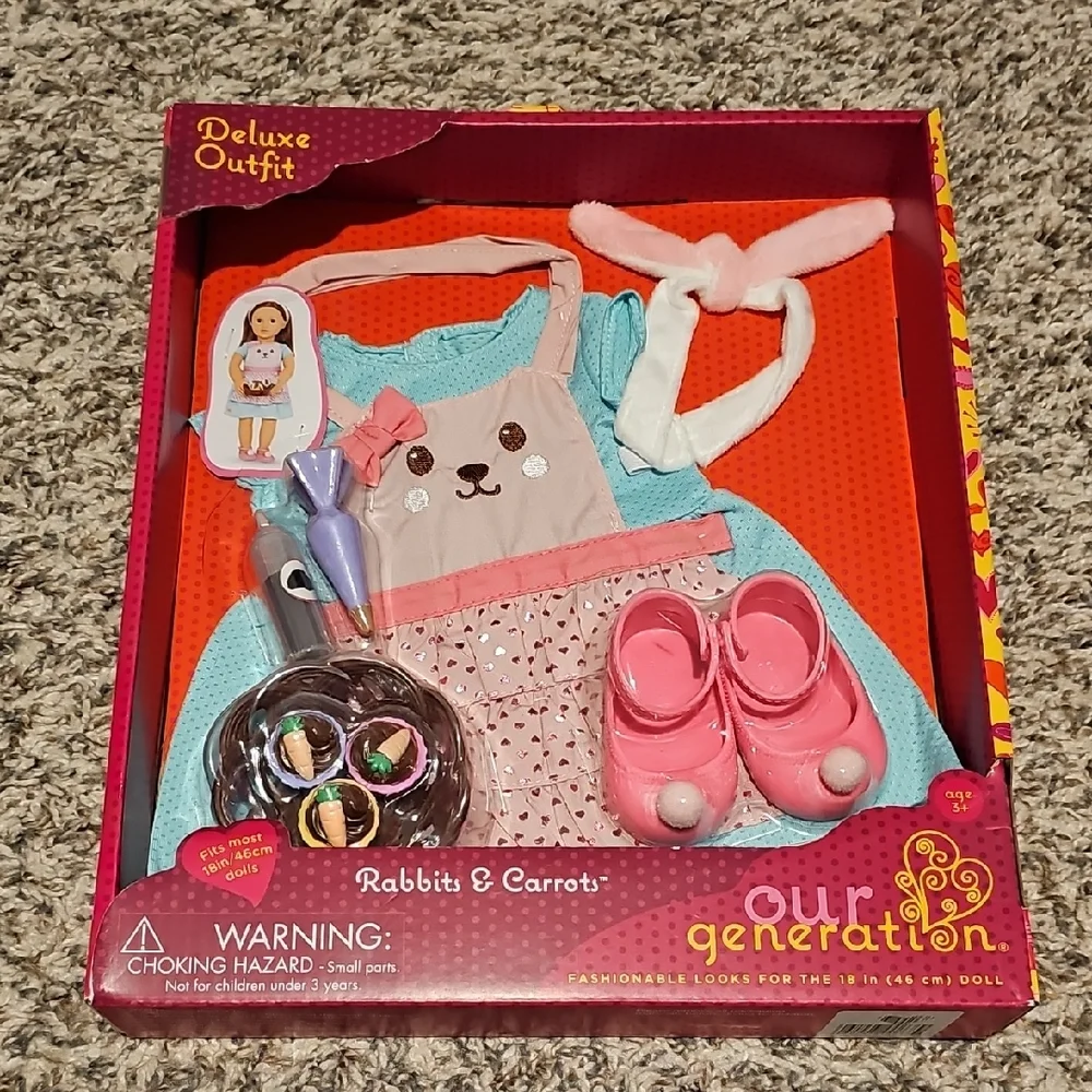 Our Generation Deluxe Outfit Rabbits & Carrots
